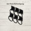 6er Pack Befestigungsringe / Anbindering